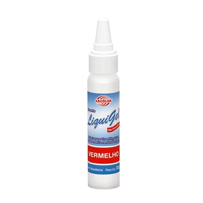 Corante Liquigel 30g Arcolor Vermelho